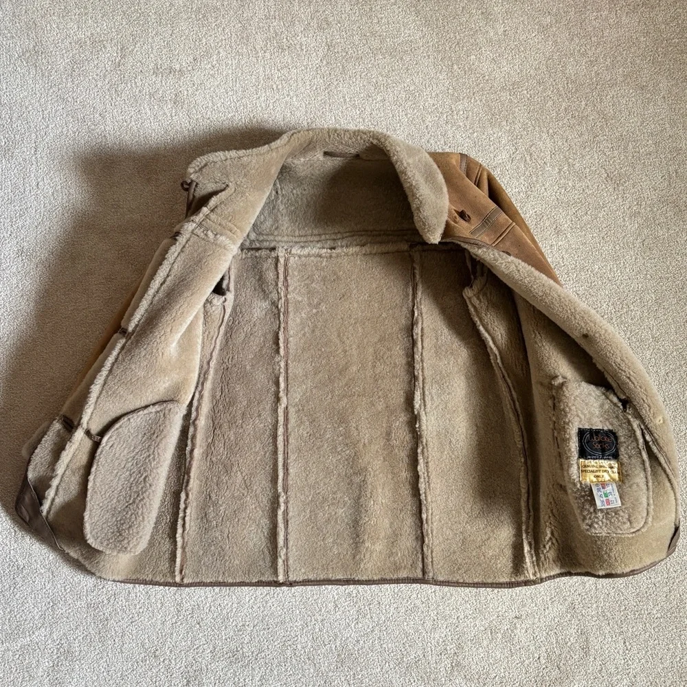 Genuine Sheepskin coat size 10 - Picture 2 of 14